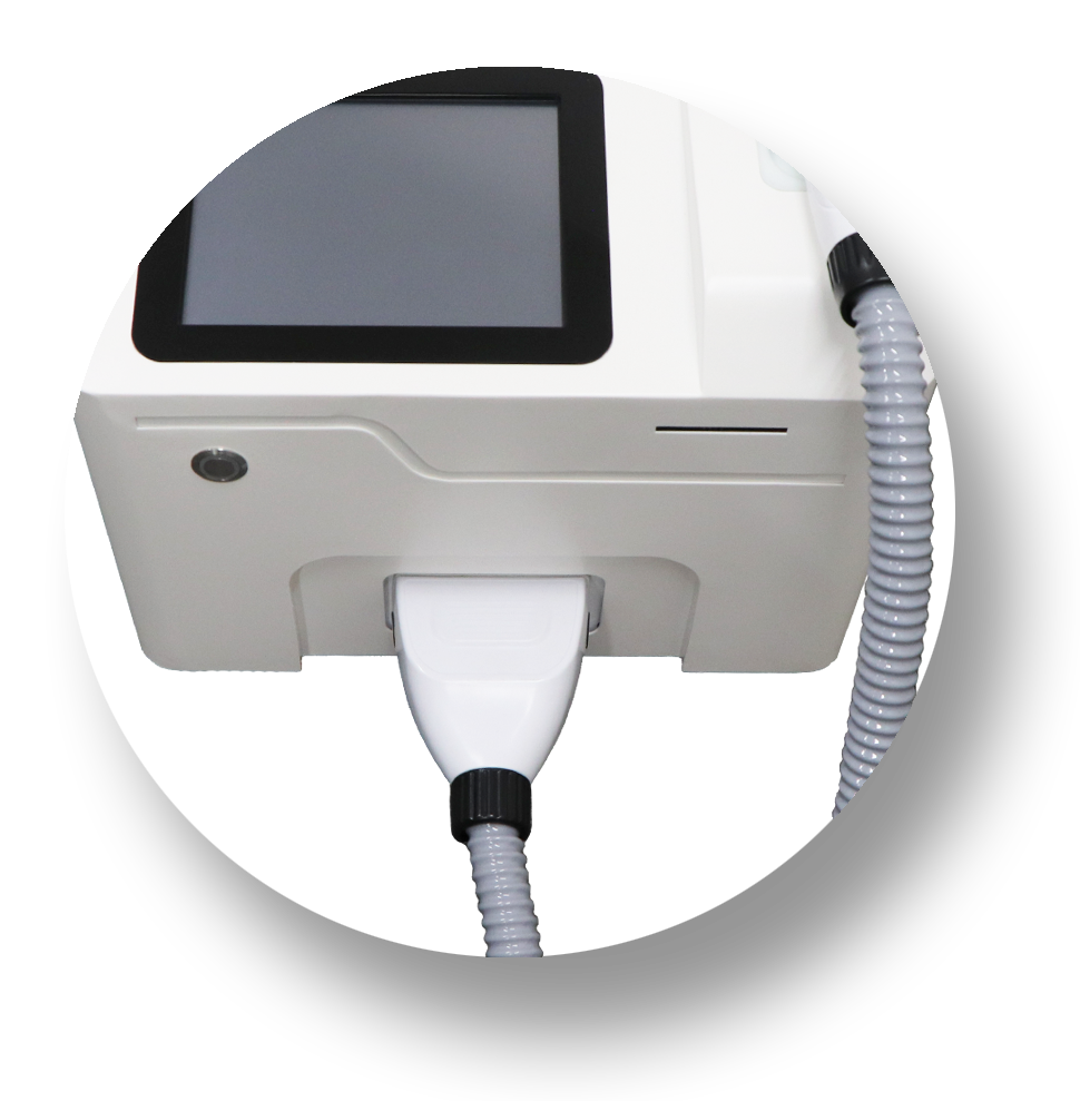 ハンドピースのホース部分